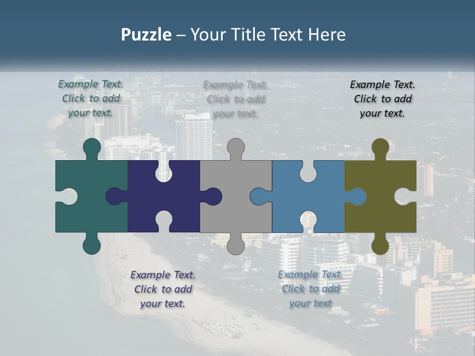 Clear Florida Recreation PowerPoint Template