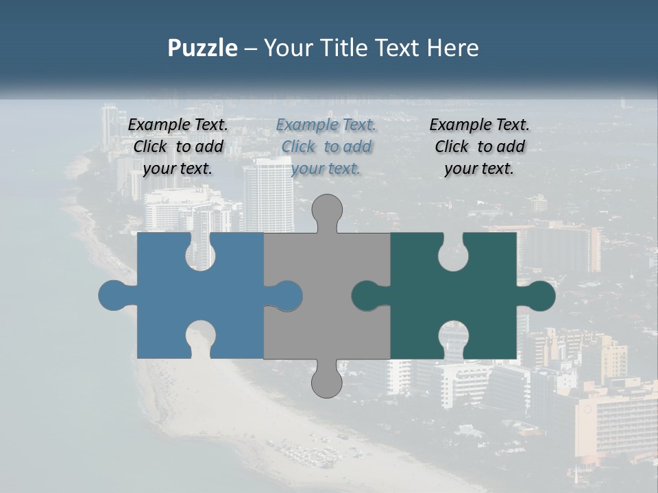 Clear Florida Recreation PowerPoint Template