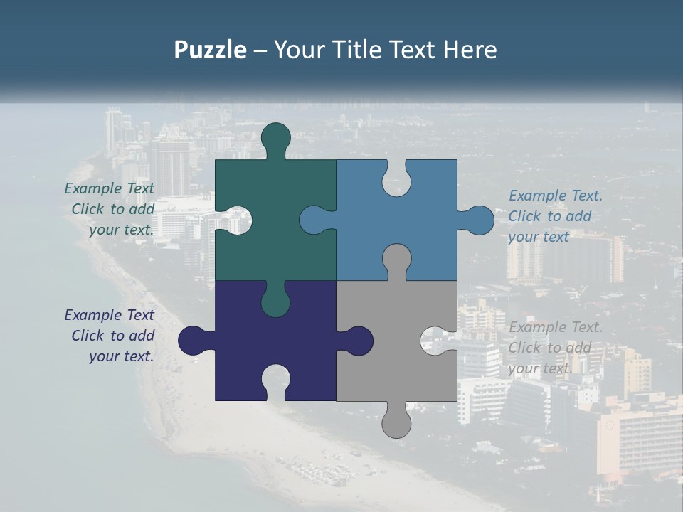 Clear Florida Recreation PowerPoint Template