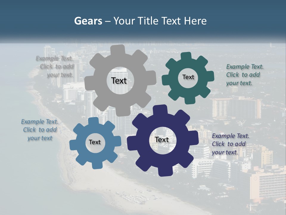 Clear Florida Recreation PowerPoint Template