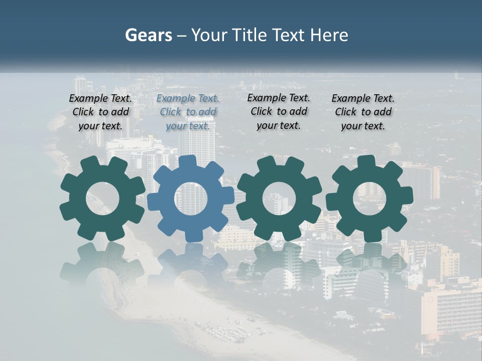 Clear Florida Recreation PowerPoint Template