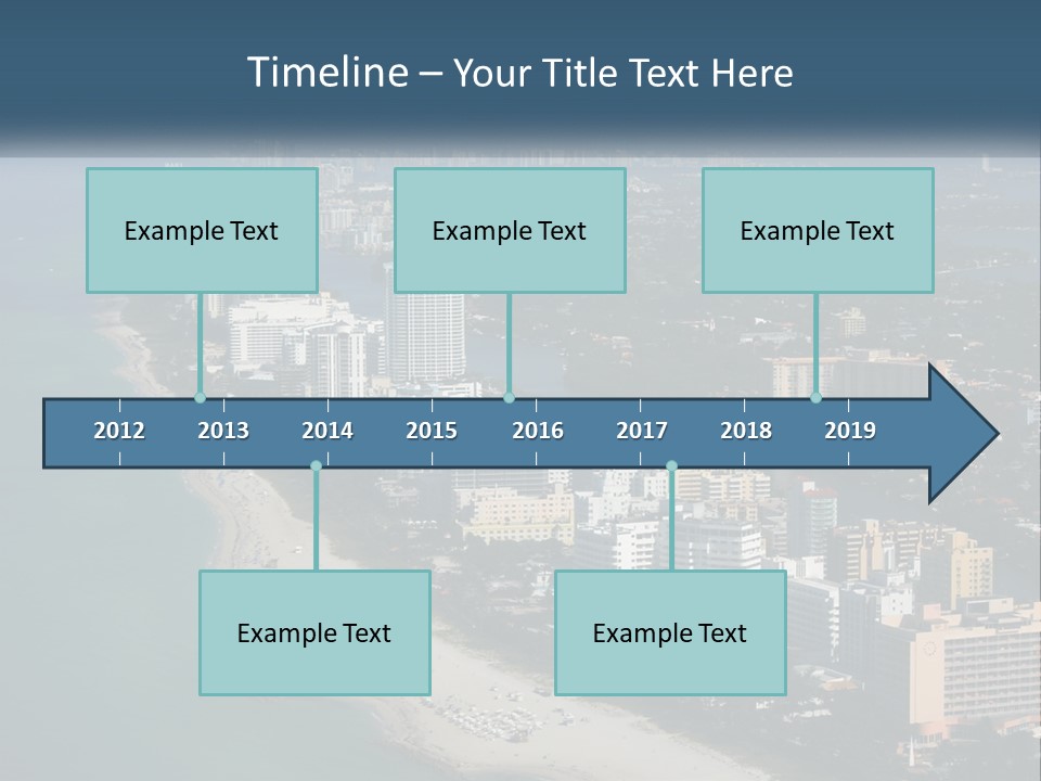 Clear Florida Recreation PowerPoint Template