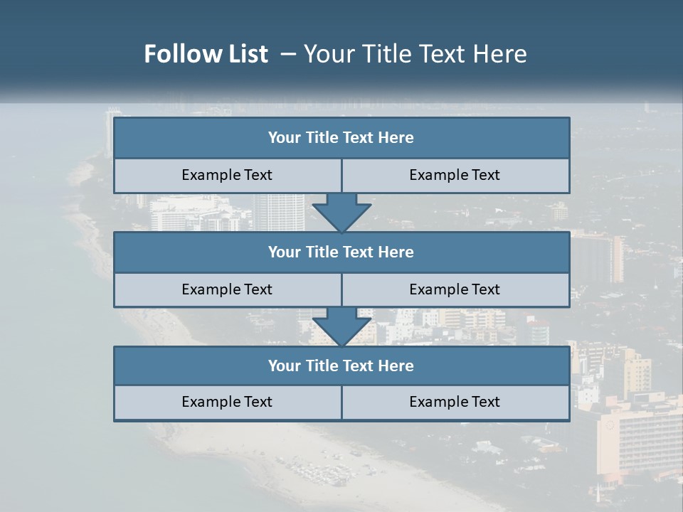 Clear Florida Recreation PowerPoint Template