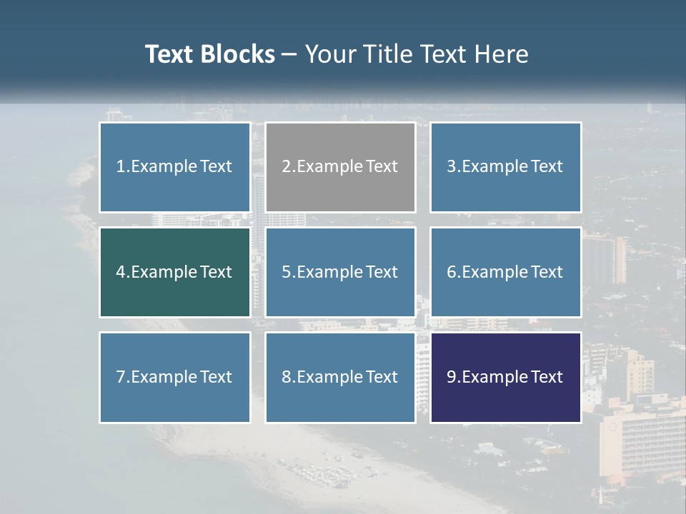 Clear Florida Recreation PowerPoint Template