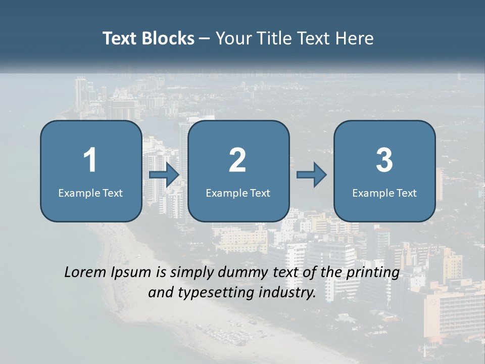 Clear Florida Recreation PowerPoint Template
