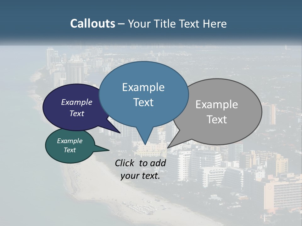 Clear Florida Recreation PowerPoint Template