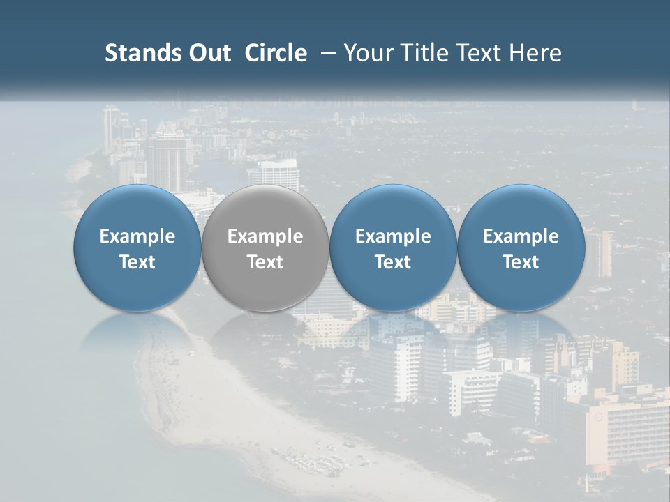 Clear Florida Recreation PowerPoint Template