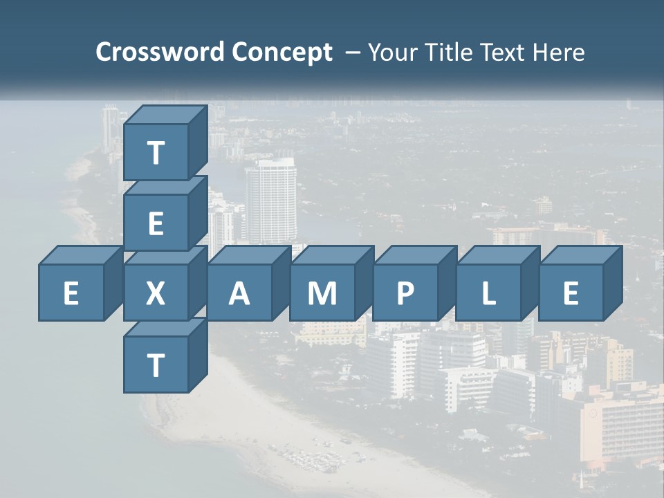 Clear Florida Recreation PowerPoint Template