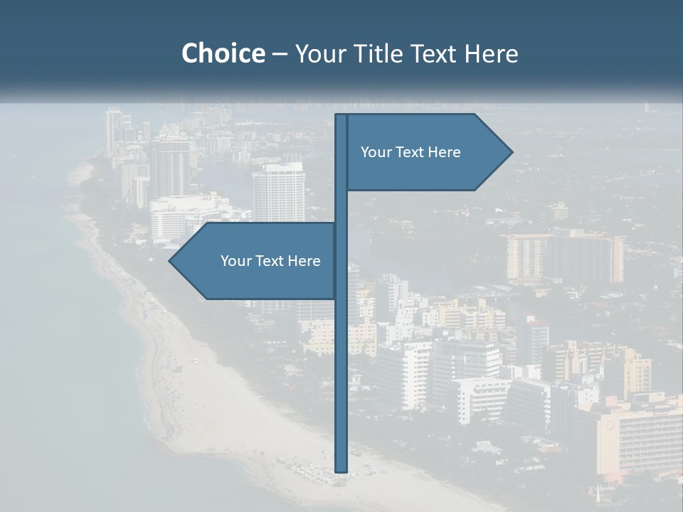 Clear Florida Recreation PowerPoint Template