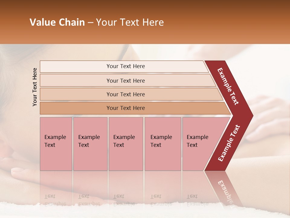 Wellness Girl Hand PowerPoint Template