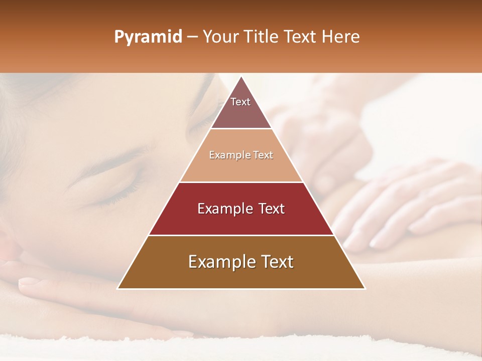 Wellness Girl Hand PowerPoint Template