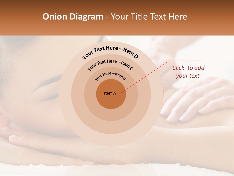 Wellness Girl Hand PowerPoint Template