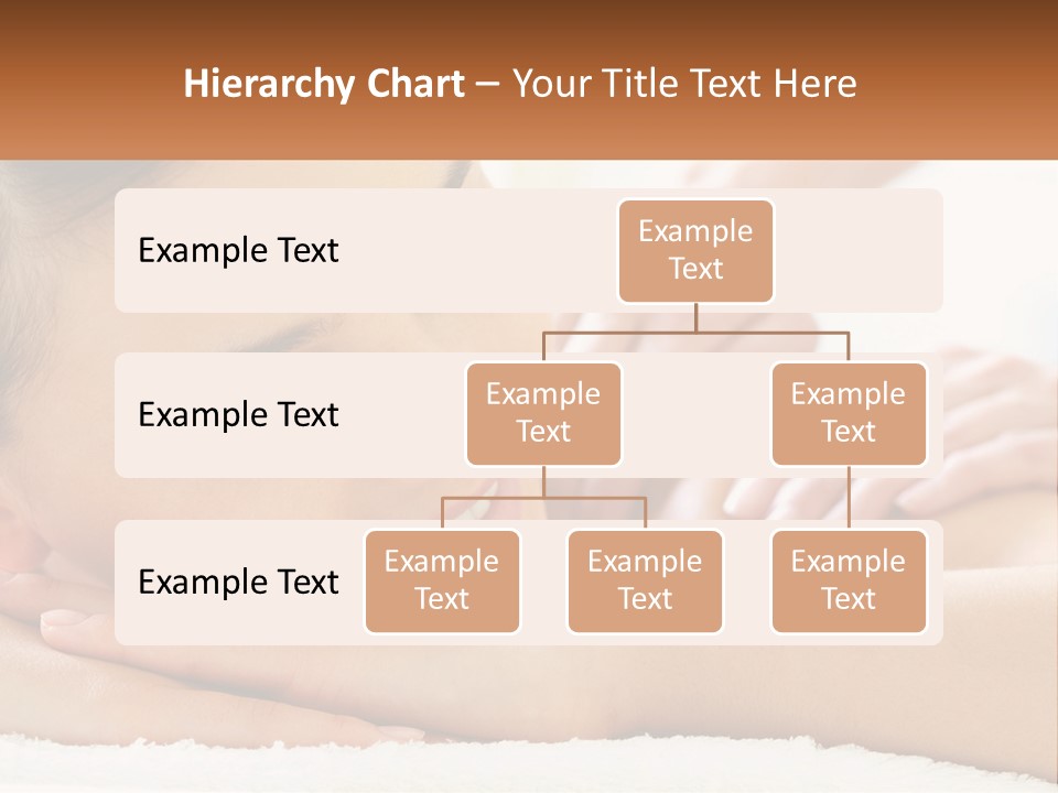 Wellness Girl Hand PowerPoint Template