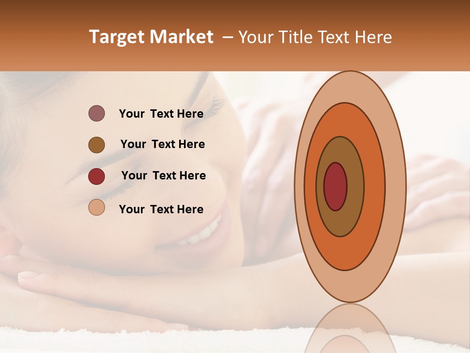 Wellness Girl Hand PowerPoint Template