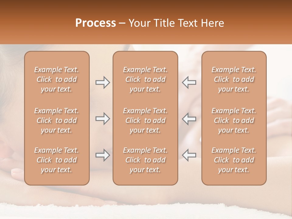 Wellness Girl Hand PowerPoint Template