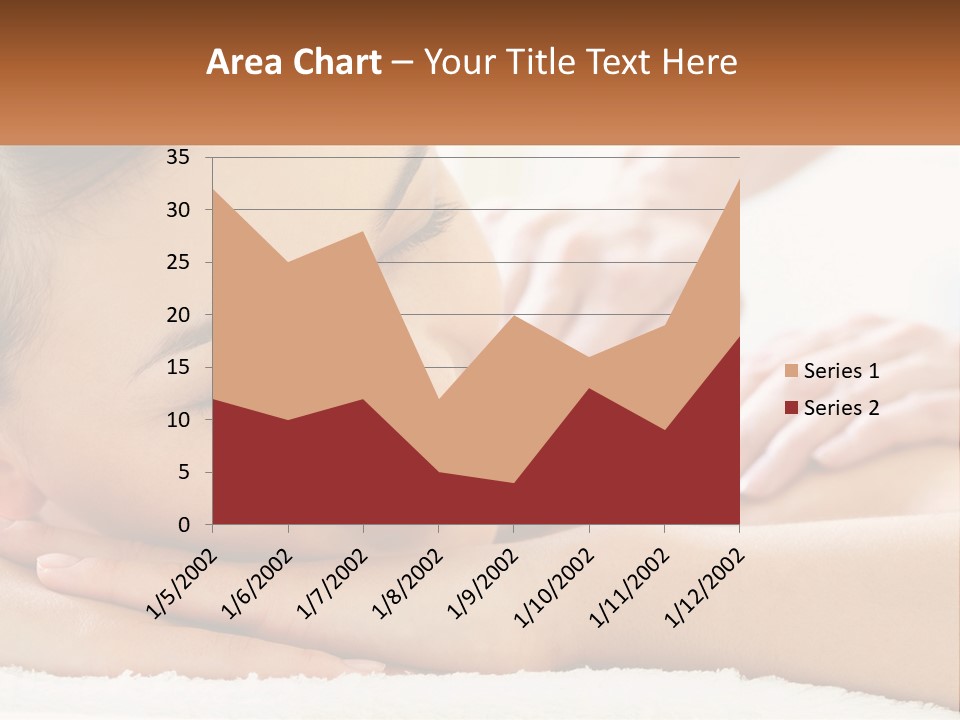 Wellness Girl Hand PowerPoint Template