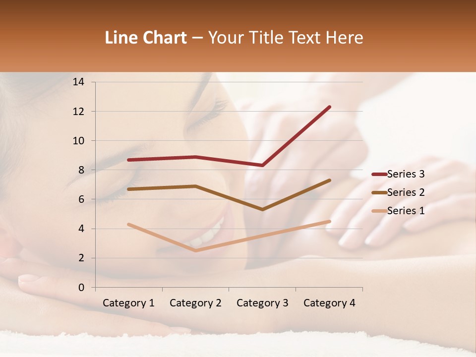 Wellness Girl Hand PowerPoint Template