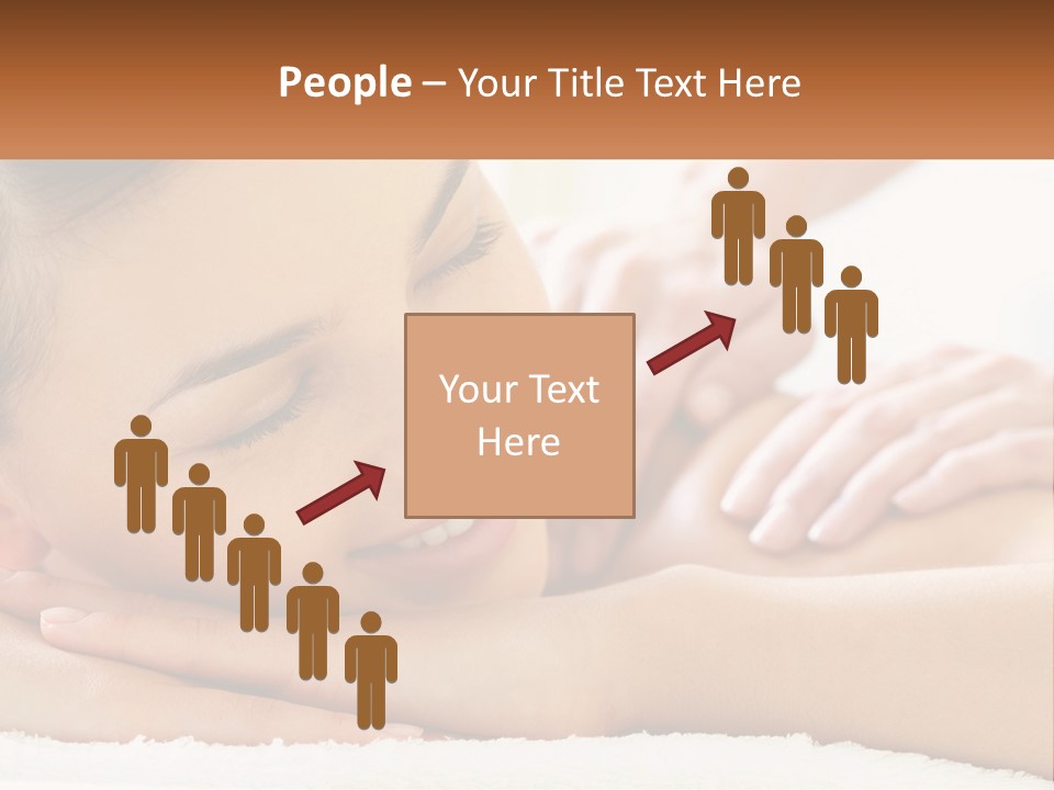 Wellness Girl Hand PowerPoint Template