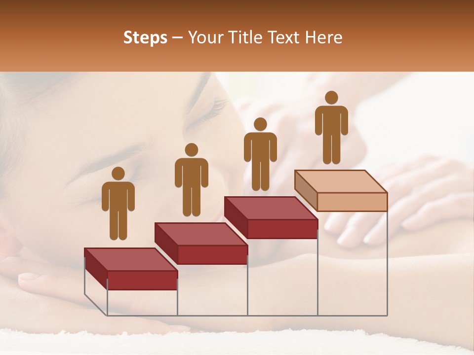 Wellness Girl Hand PowerPoint Template