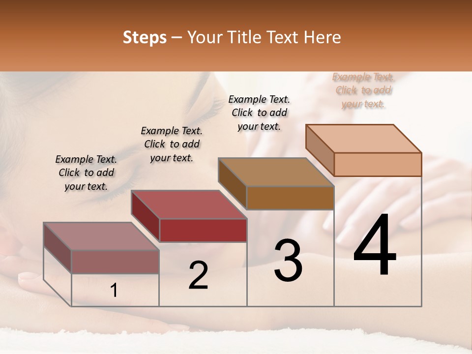 Wellness Girl Hand PowerPoint Template