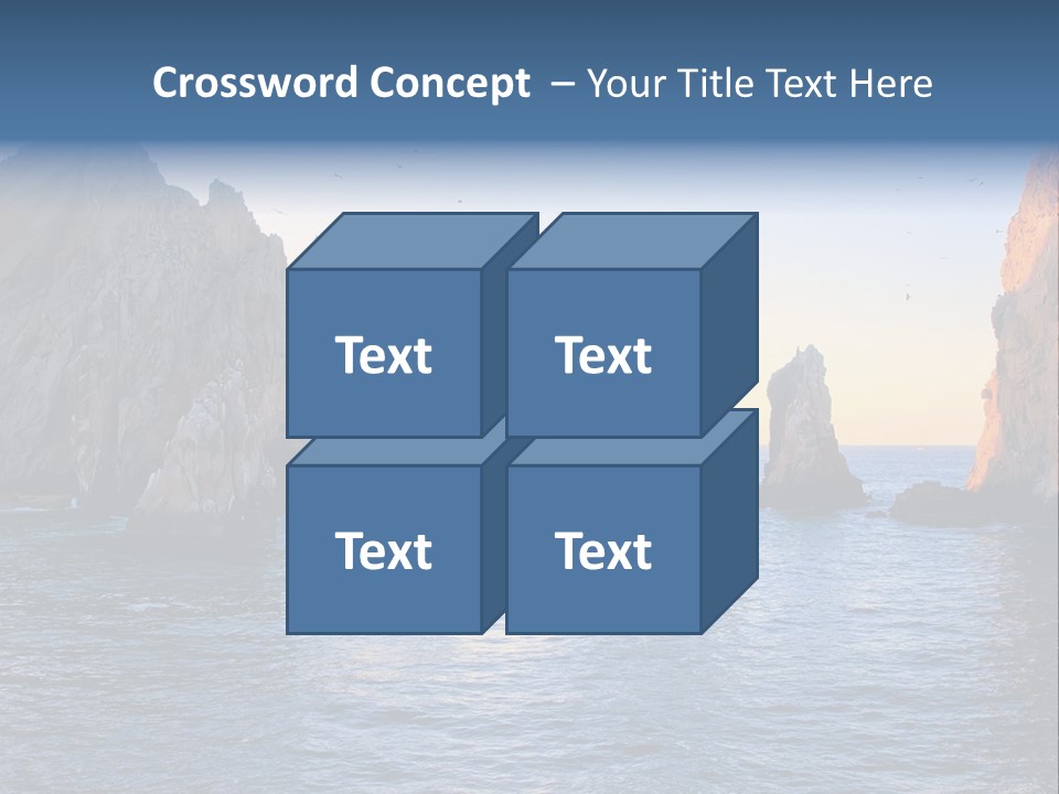 Travel Sea Birds PowerPoint Template