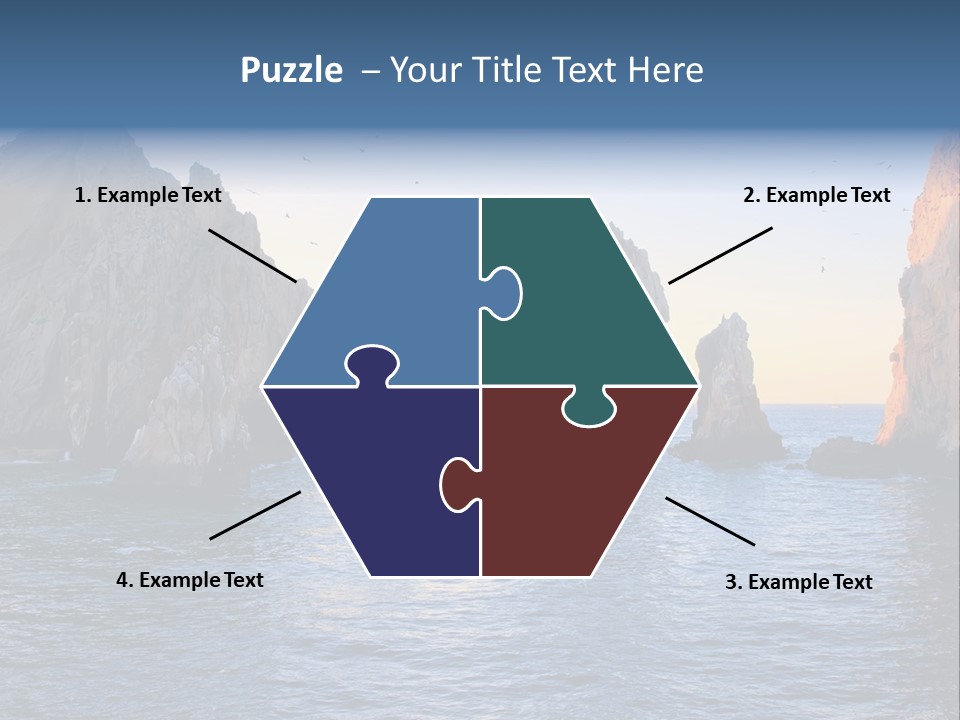 Travel Sea Birds PowerPoint Template