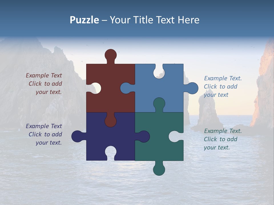 Travel Sea Birds PowerPoint Template