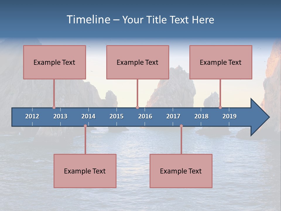 Travel Sea Birds PowerPoint Template