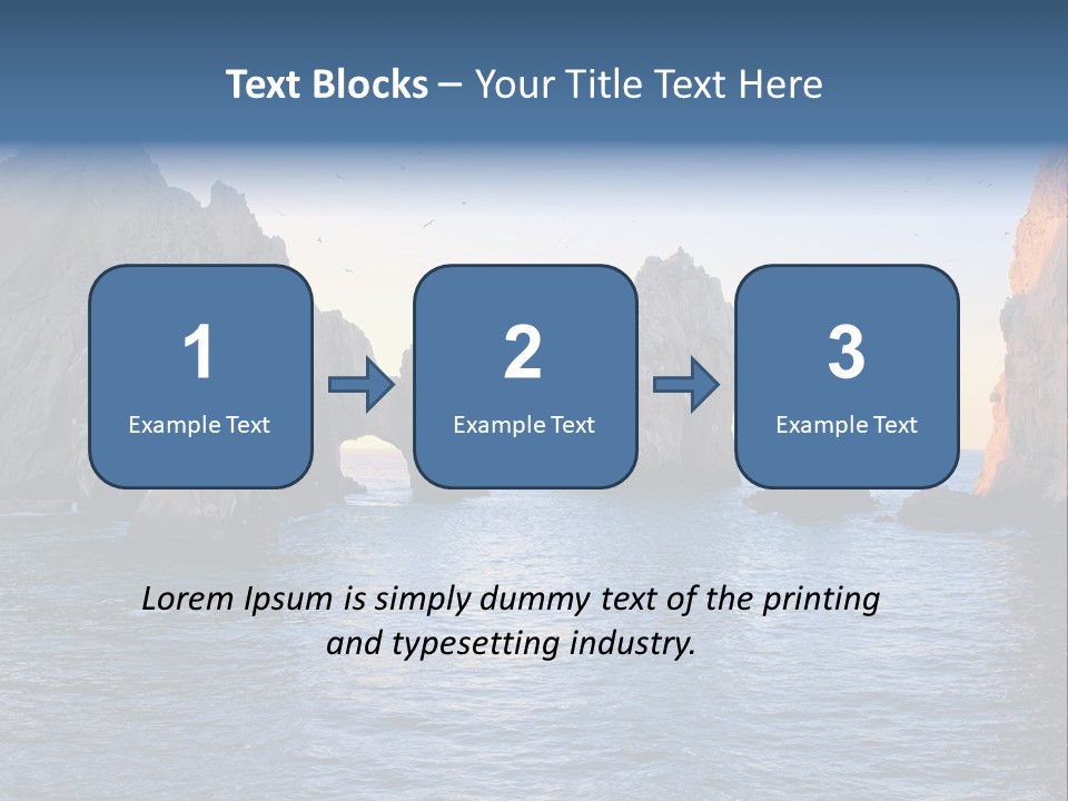 Travel Sea Birds PowerPoint Template