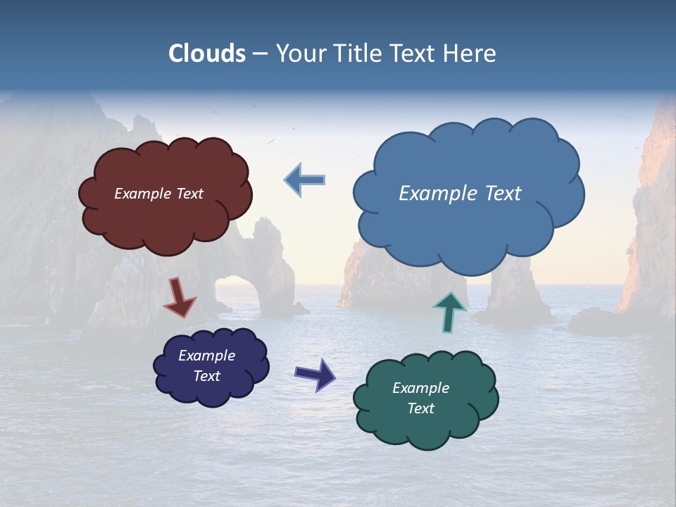 Travel Sea Birds PowerPoint Template