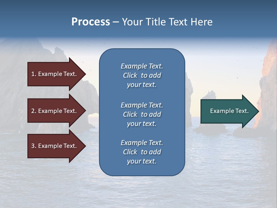 Travel Sea Birds PowerPoint Template