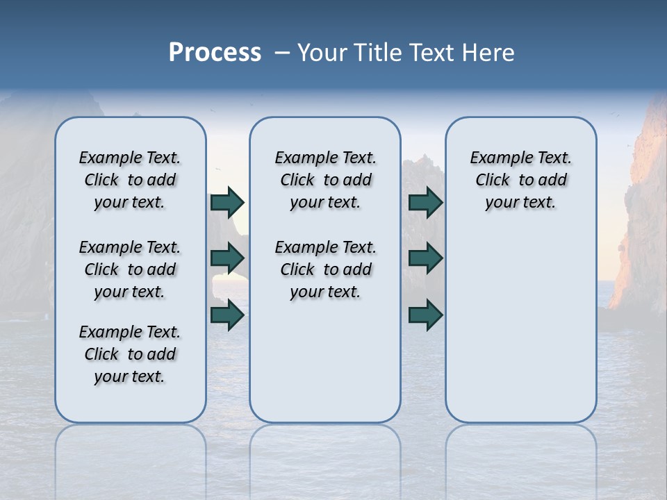 Travel Sea Birds PowerPoint Template