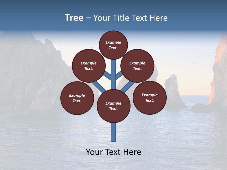 Travel Sea Birds PowerPoint Template