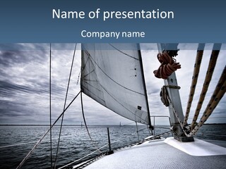 Sea Storm Sport PowerPoint Template