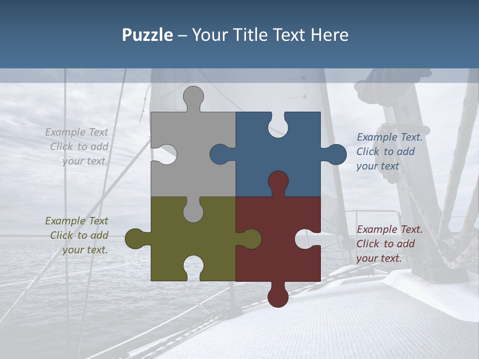 Sea Storm Sport PowerPoint Template