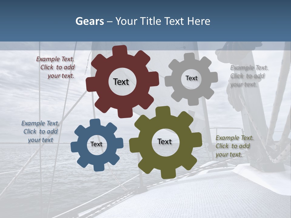 Sea Storm Sport PowerPoint Template