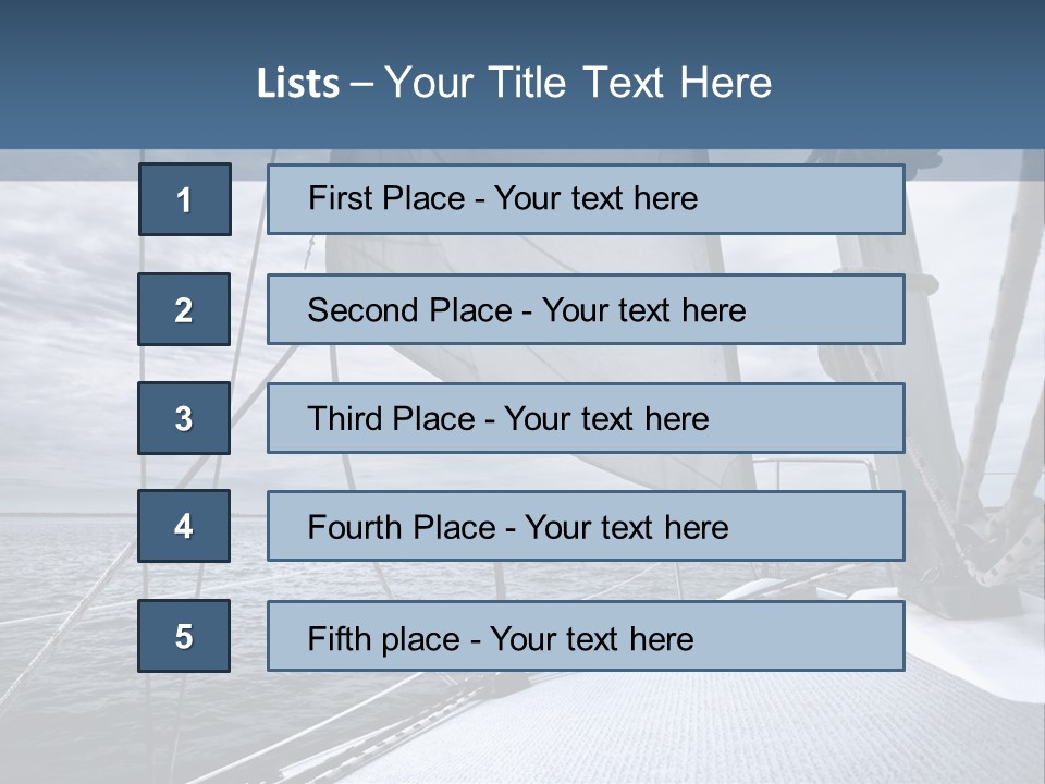 Sea Storm Sport PowerPoint Template