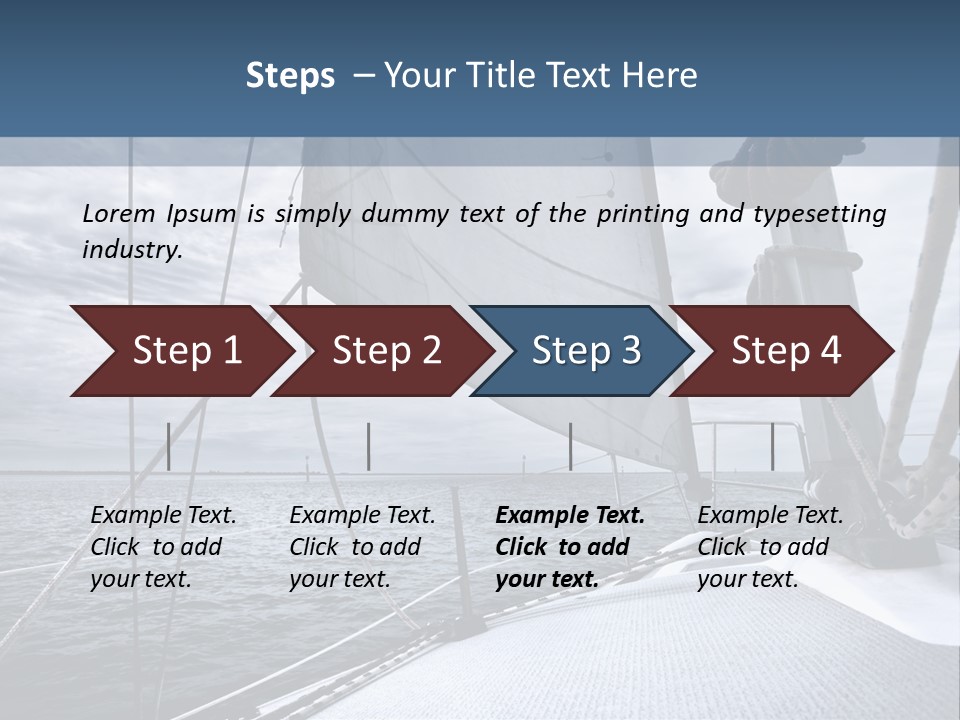 Sea Storm Sport PowerPoint Template