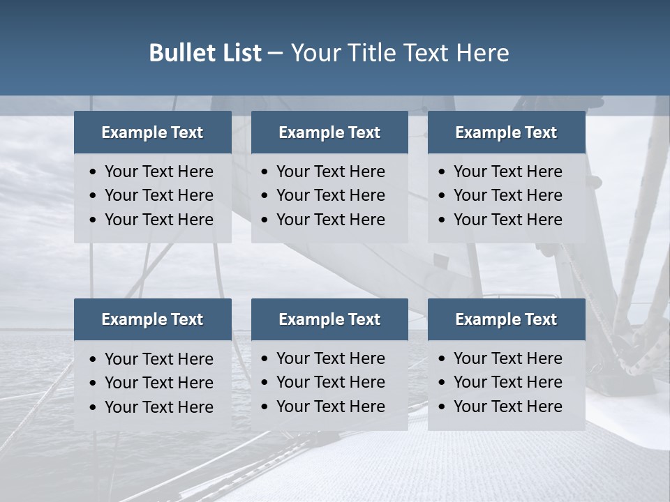 Sea Storm Sport PowerPoint Template