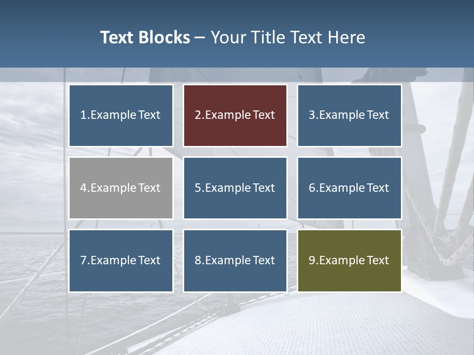 Sea Storm Sport PowerPoint Template