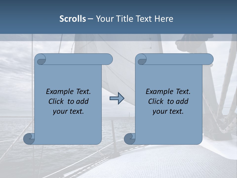 Sea Storm Sport PowerPoint Template
