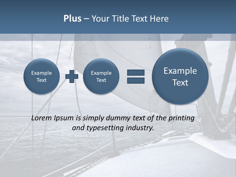Sea Storm Sport PowerPoint Template