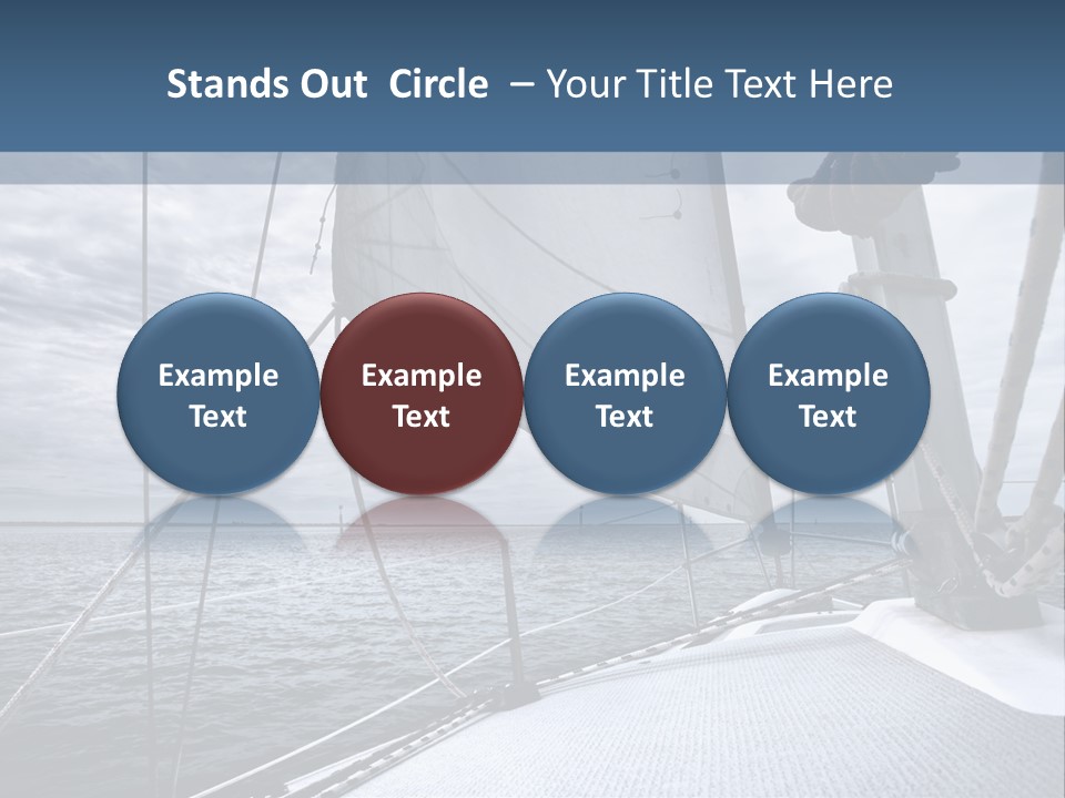 Sea Storm Sport PowerPoint Template