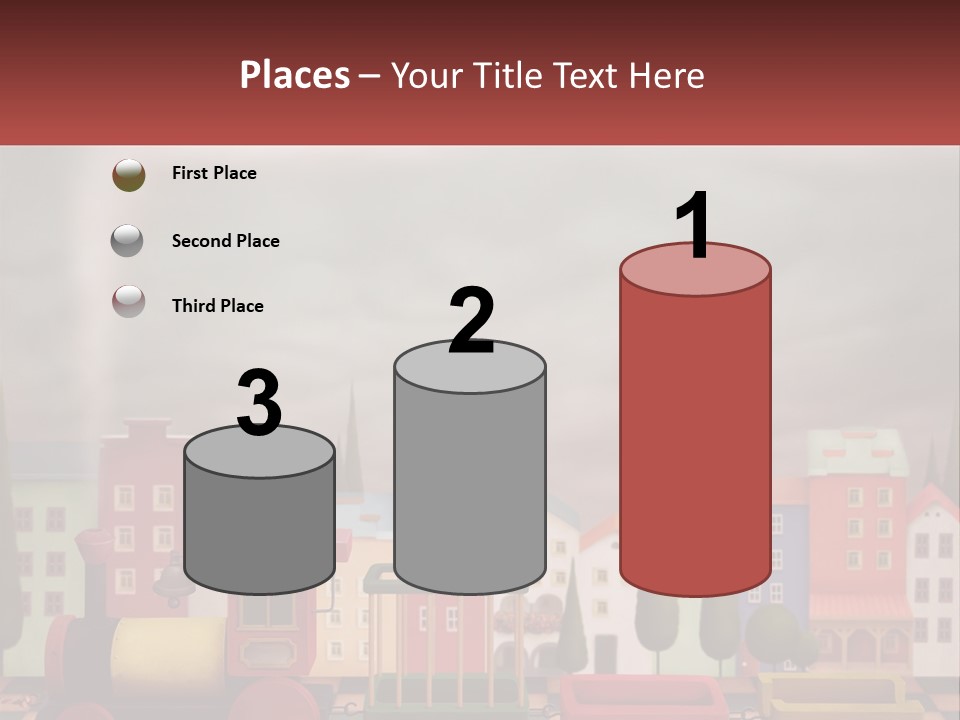 Childhood Animal Drive PowerPoint Template