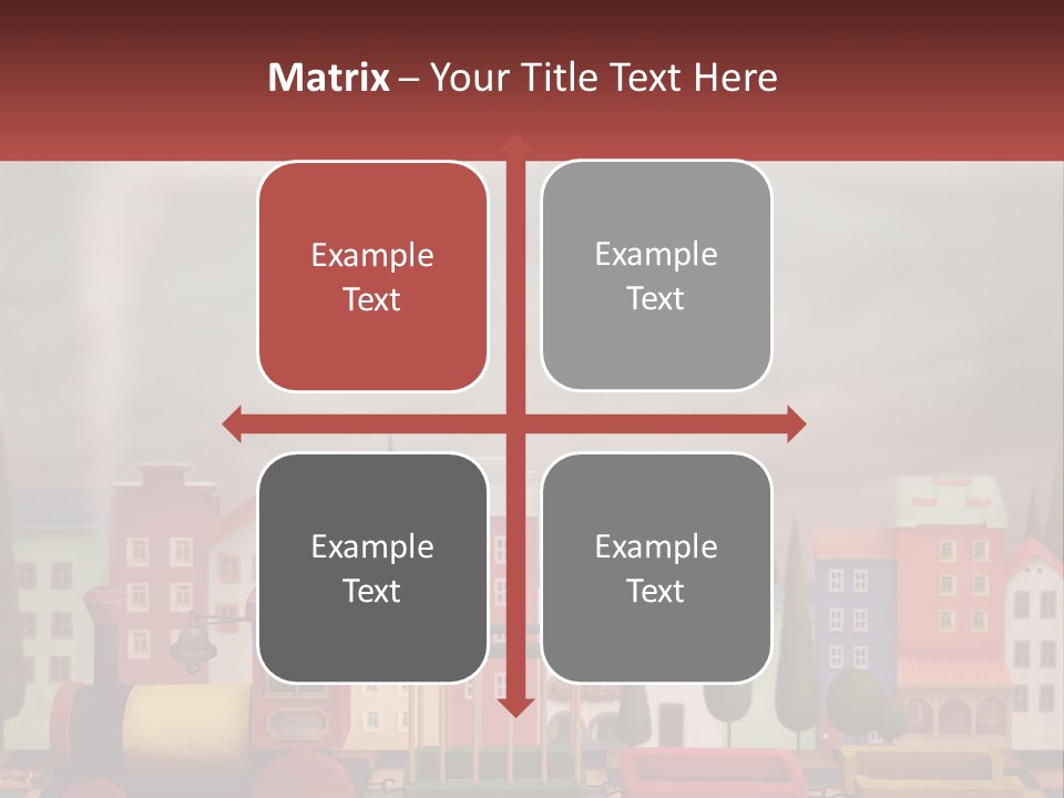 Childhood Animal Drive PowerPoint Template