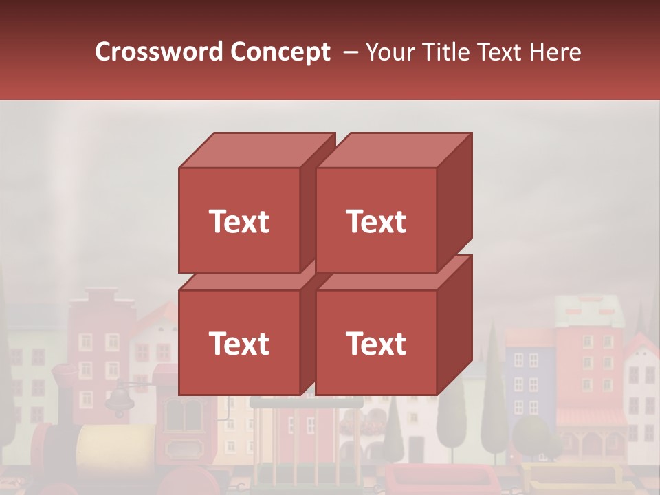 Childhood Animal Drive PowerPoint Template