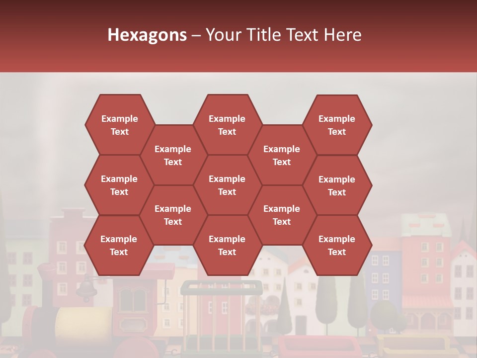 Childhood Animal Drive PowerPoint Template