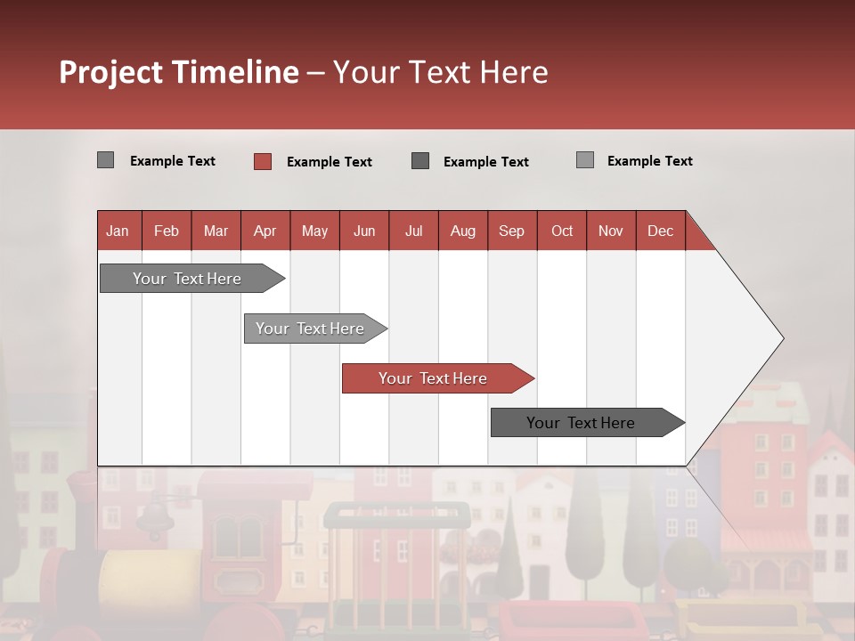 Childhood Animal Drive PowerPoint Template