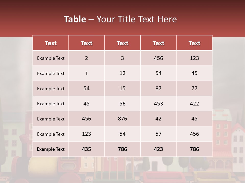 Childhood Animal Drive PowerPoint Template