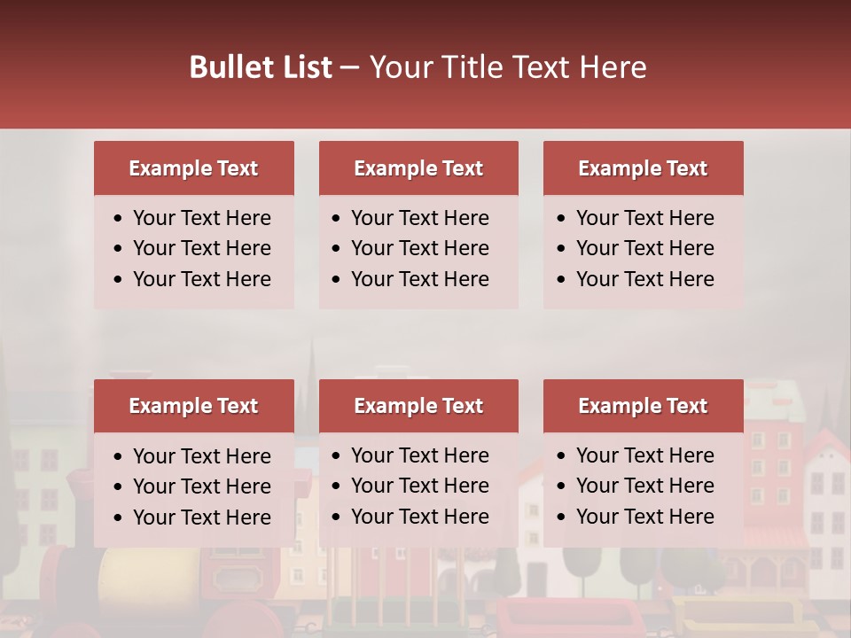 Childhood Animal Drive PowerPoint Template